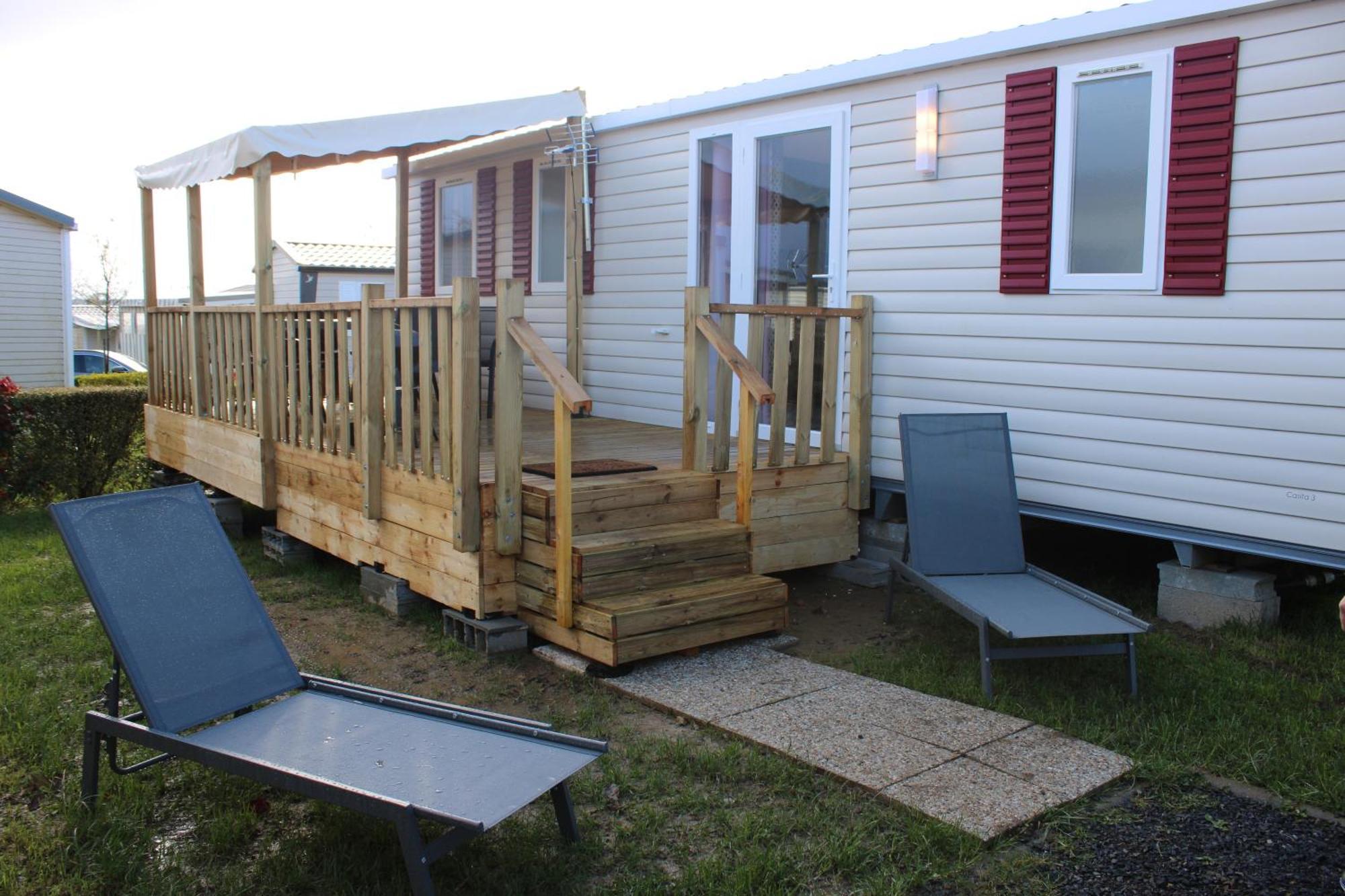 Mobil-Home Litteau Esterno foto